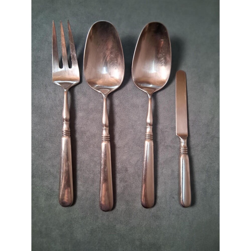Yamazaki Old Denmark Serving Spoons Fork Butter (4)